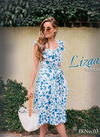 White Latest Fancy Designer Party Casual Wear Western Poli Rayon Digital Print One Pice Collection LIZAA 03